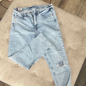 GAP Women's High Rise Jeans - Light Blue